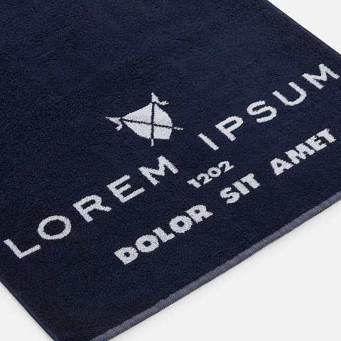 Полотенце на заказ Surpass с пестротканым логотипом, среднее - рис 5.