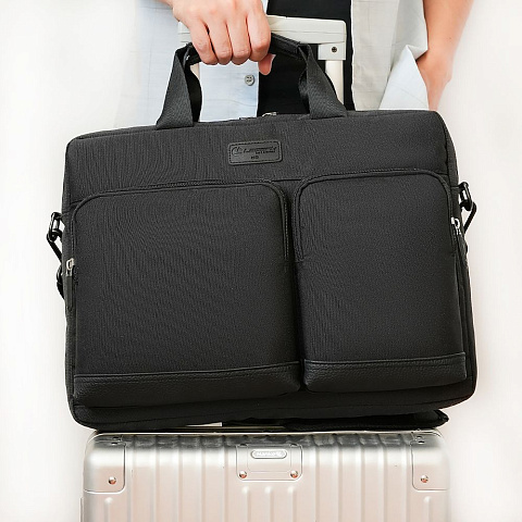 Cумка для ноутбука L255, черная - рис 16.