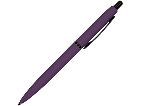 Ручка металлическая шариковая San Remo, софт-тач, 1.0 мм, фиолетовый