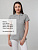 Рубашка поло женская Virma Premium Lady, серый меланж - миниатюра - рис 6.