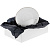 Декоративная упаковочная бумага Tissue, черная - миниатюра - рис 5.