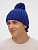 Шапка HappyGo, синяя - миниатюра - рис 5.