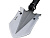 Складная мини лопата Nextool, черная (NE20013) - миниатюра - рис 2.