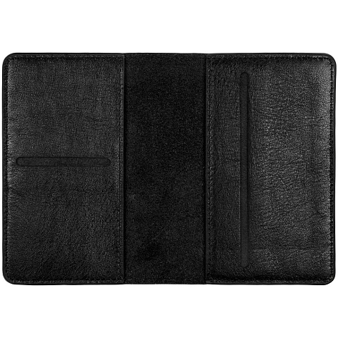 Обложка для паспорта Remini, черная - рис 4.