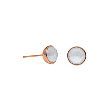 Пусеты Crystal Powder Grey Fiore Luna SWE298 CPG RG