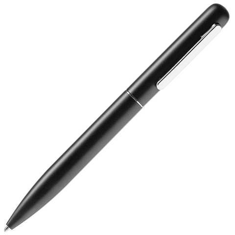 Ручка шариковая Scribo, матовая серая - рис 4.
