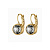 Серьги LOUISE SG GREY Dyrberg Kern 331499 - миниатюра