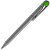 Ручка шариковая Prodir DS1 TMM Dot, серая с ярко-зеленым - миниатюра - рис 3.