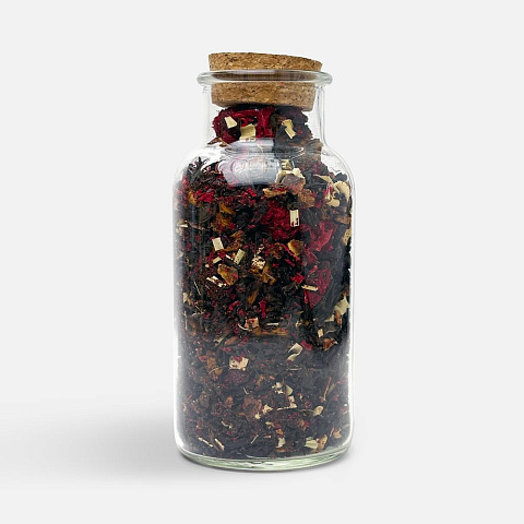 Чай «Сокочай», черный с соком ананаса с вишней, цветками и коркой граната и лемонграссом - рис 2.