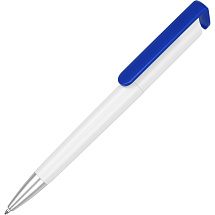 Ручка-подставка Кипер, белый/синий