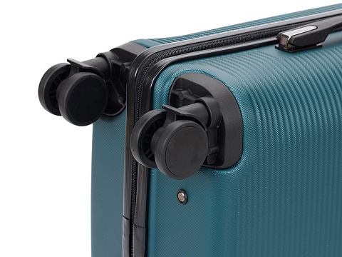 Чемодан TORBER Onego, зелёный, ABS-пластик, 59,5 х 39,5 х 24 см, 46 л - рис 11.