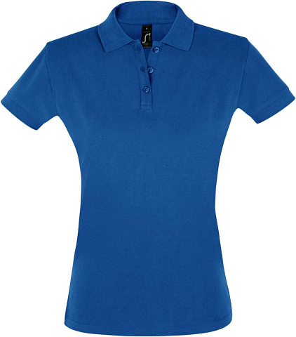 Рубашка поло женская Perfect Women 180 ярко-синяя - рис 2.