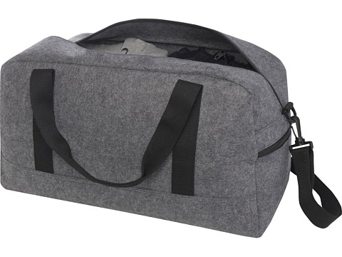 Спортивная сумка из переработанного материала Felta, 35 л, средне-серый - рис 4.