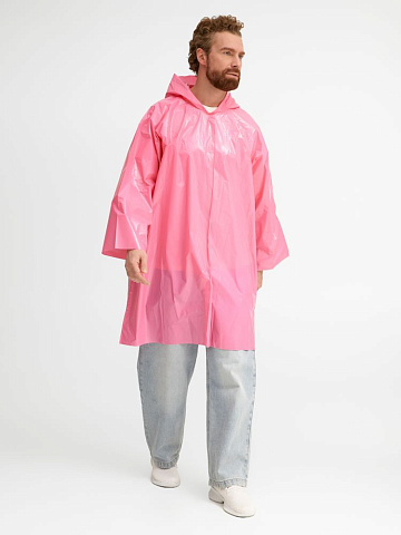 Дождевик-плащ BrightWay с печатью в один цвет на заказ - рис 18.