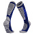 Термоноски мужские высокие Monterno Sport, синие с серым - миниатюра