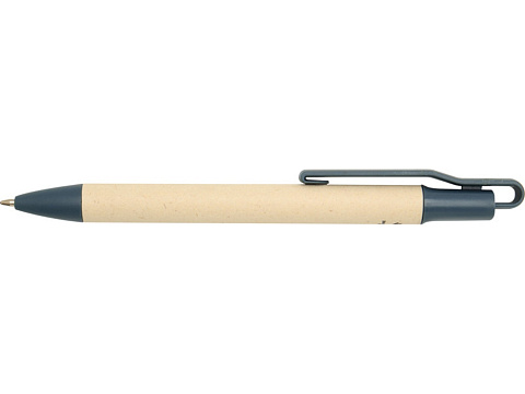 Шариковая ручка Liliana с кнопочным механизмом ( синие чернила), синий - рис 3.