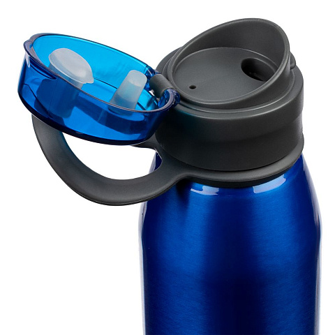 Спортивная бутылка для воды Korver, синяя - рис 4.