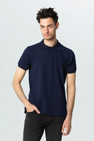 Рубашка поло мужская Virma Stretch, серый меланж - рис 6.