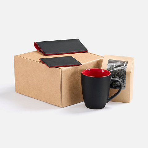 Набор Multimo Tea, черный с красным - рис 2.