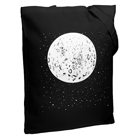Холщовая сумка «Что вечно под Луной» со светящимся принтом - рис 2.