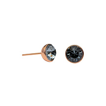 Пусеты Crystal Silver Night Fiore Luna SWE298 CSN RG
