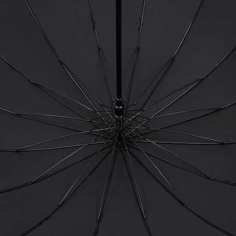 Зонт-трость Cloudfall, черный - рис 4.