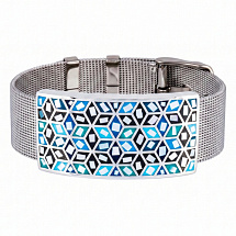 Браслет на металлическом ремешке