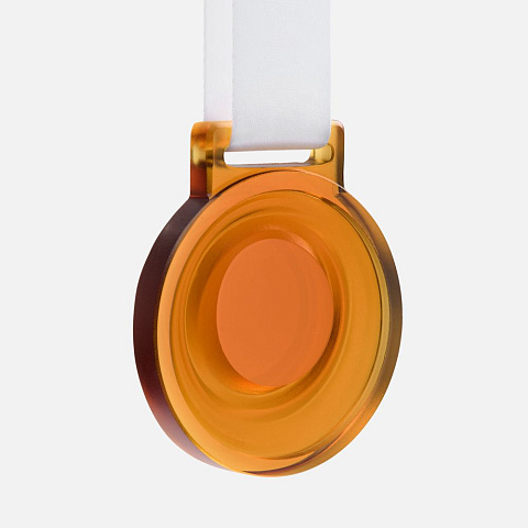 Медаль Glassglow, оранжевая - рис 2.