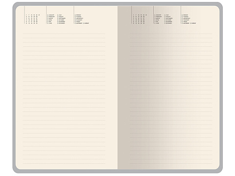 Ежедневник недатированный А5 Zefir с нашивкой, сиреневый - рис 8.