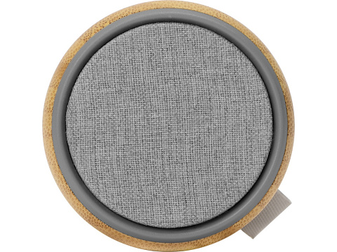 Портативная колонка из бамбука Bongo, натуральный (Р) - рис 7.