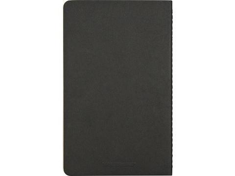 Записная книжка Moleskine Cahier (нелинованный, 1 шт.), Large (13х21см), черный - рис 6.