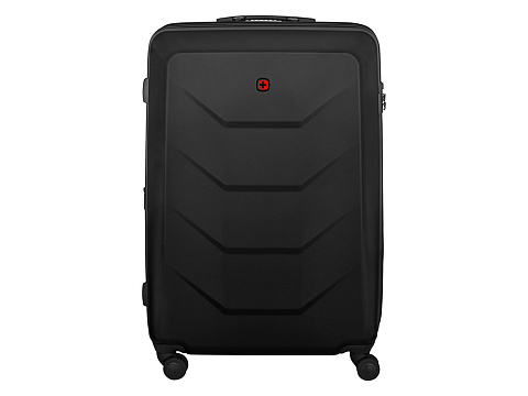 Чемодан WENGER Prymo, чёрный, большой, 52х76х30 см, 93 л, ABS+PC - рис 2.