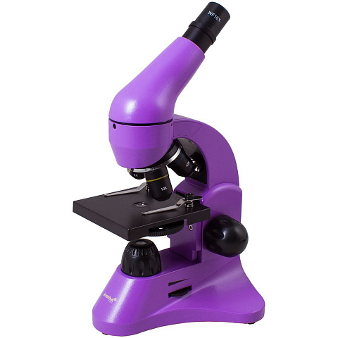 Монокулярный микроскоп Rainbow 50L с набором для опытов, фиолетовый - рис 2.