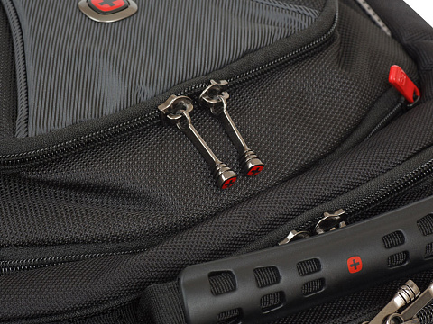 Рюкзак Legacy WENGER 16'', черный/серый, полиэстер/ПВХ, 35 x 25 x 45 см, 21 л - рис 8.