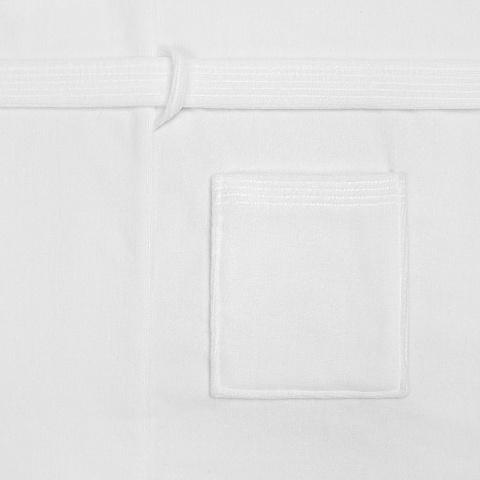 Халат махровый Aeris, белый - рис 5.