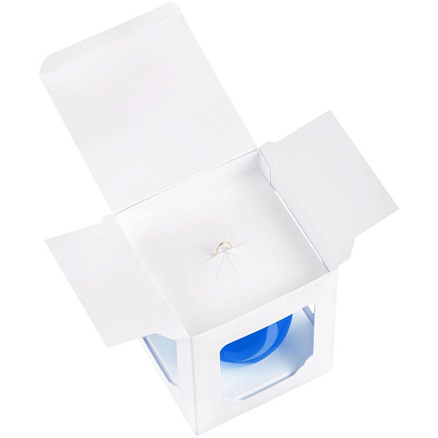 Елочный шар Gala Night в коробке, синий, 6 см - рис 6.