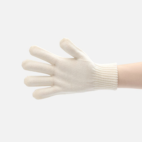 Перчатки Nobilis Mono, белые (ваниль) - рис 3.