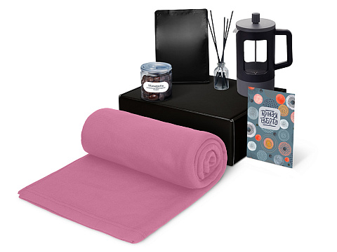 Подарочный набор Re:y. Vive с пледом, френч-прессом и кофе - рис 2.