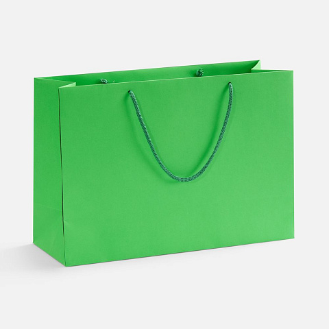 Пакет бумажный Ample Thin M, светло-зеленый - рис 2.