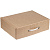 Коробка самосборная Light Case, крафт, с белой ручкой - миниатюра - рис 2.