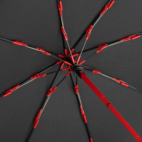 Зонт складной AOC Colorline, красный - рис 3.