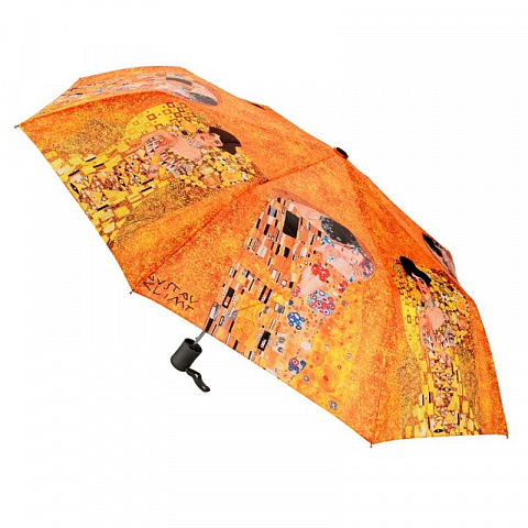 Набор платок и складной зонт «Климт. Поцелуй» - рис 2.