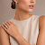 Серьги Hoop 20мм Crystal-Silver - миниатюра - рис 3.