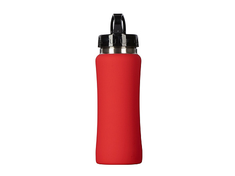 Бутылка для воды Bottle C1, сталь, soft touch, 600 мл, красный (Р) - рис 3.