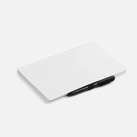 Блокнот Stone Line, белый - рис 5.