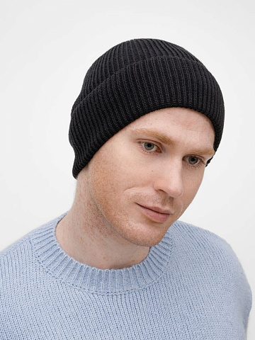 Шапка Nobilis Mono, черная - рис 6.