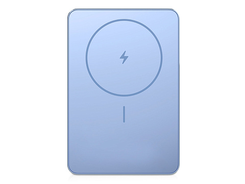 Внешний аккумулятор Xiaomi Super Slim Magnetic Power Bank 5000 Blue