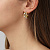 Серьги ASTOR SG GOLDEN Dyrberg Kern 480019 - миниатюра - рис 3.
