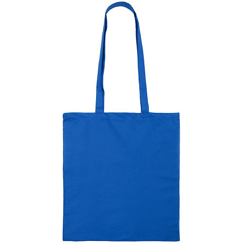 Холщовая сумка Basic 105, ярко-синяя - рис 4.