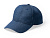 Бейсболка 6 панельная ISBUD из переработанной джинсовой ткани - миниатюра